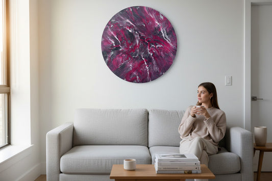 Wooden Round Wall Art